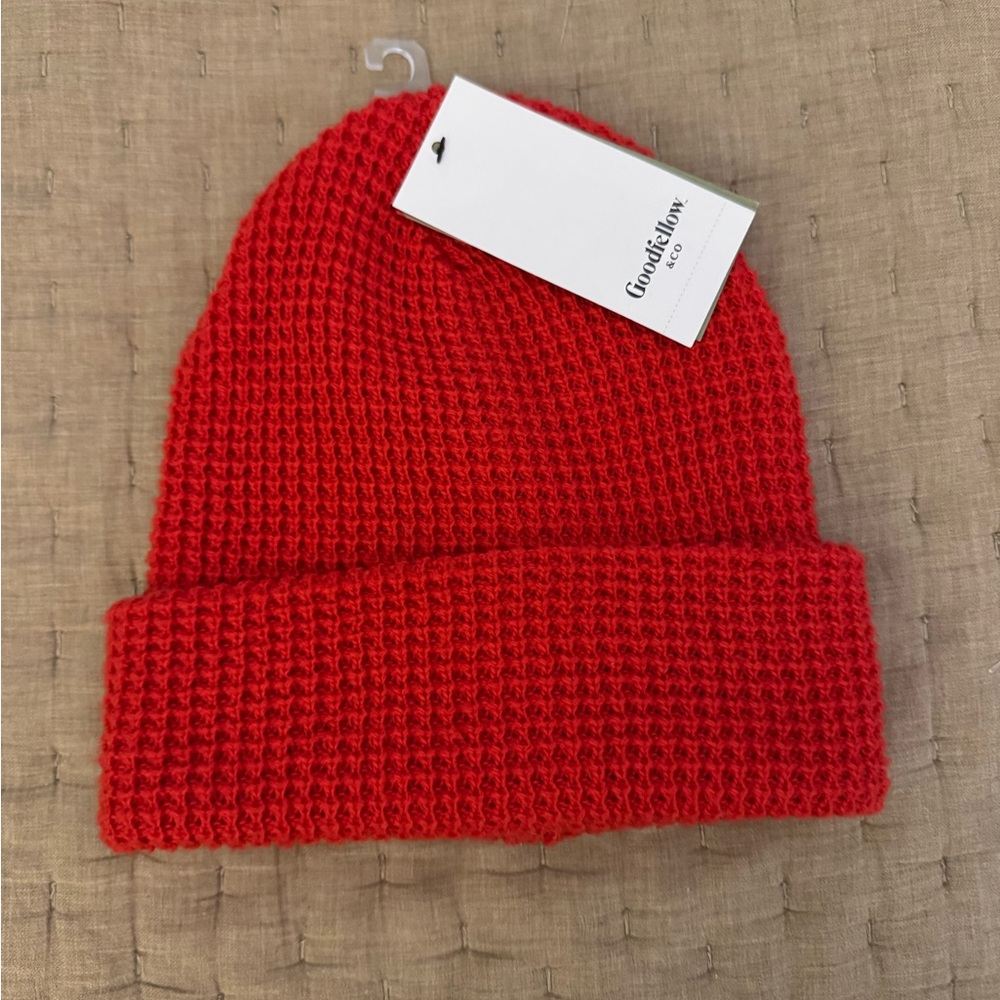 Goodfellow & Co Red Knit Beanie Target